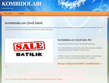 Tablet Screenshot of kombidolabi.com